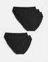 Marks & Spencer "5pk Cotton Rich Lycra® High Leg Knickers"